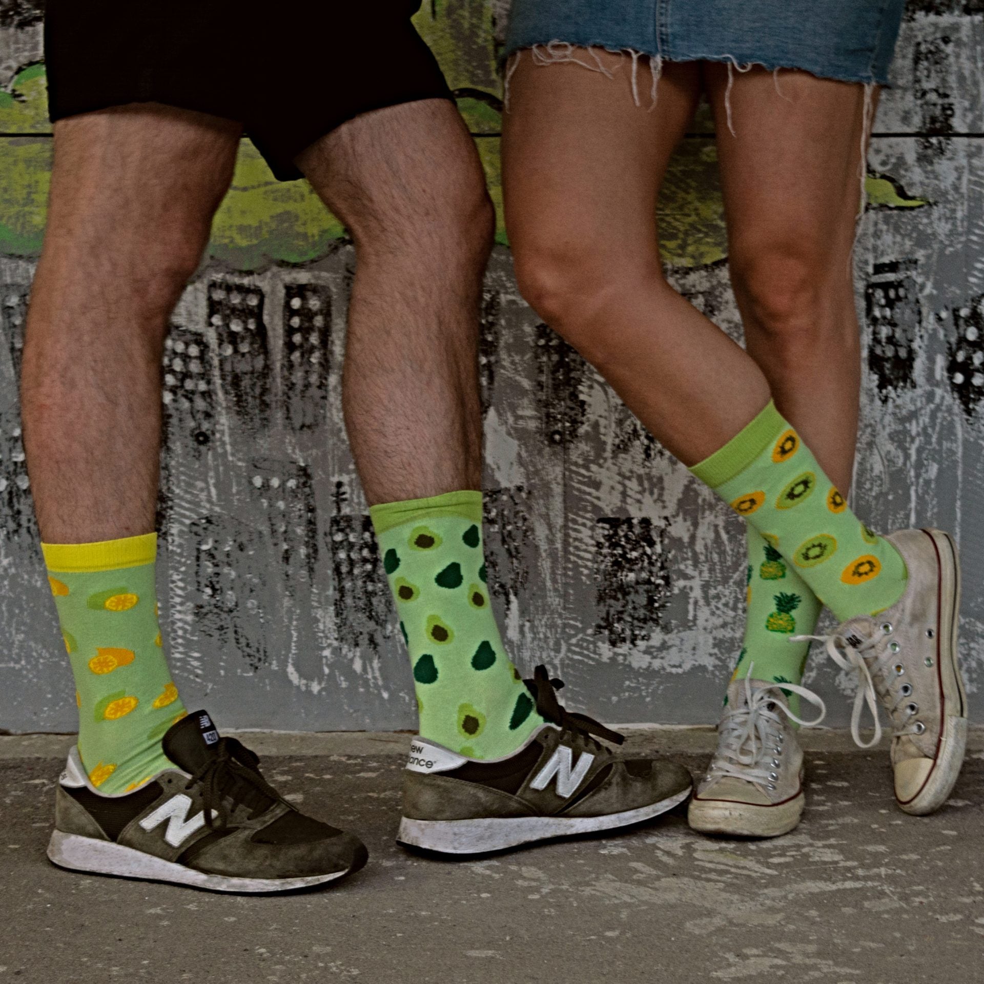 calcetines-fruta-piña-kiwi-limón-aguacate