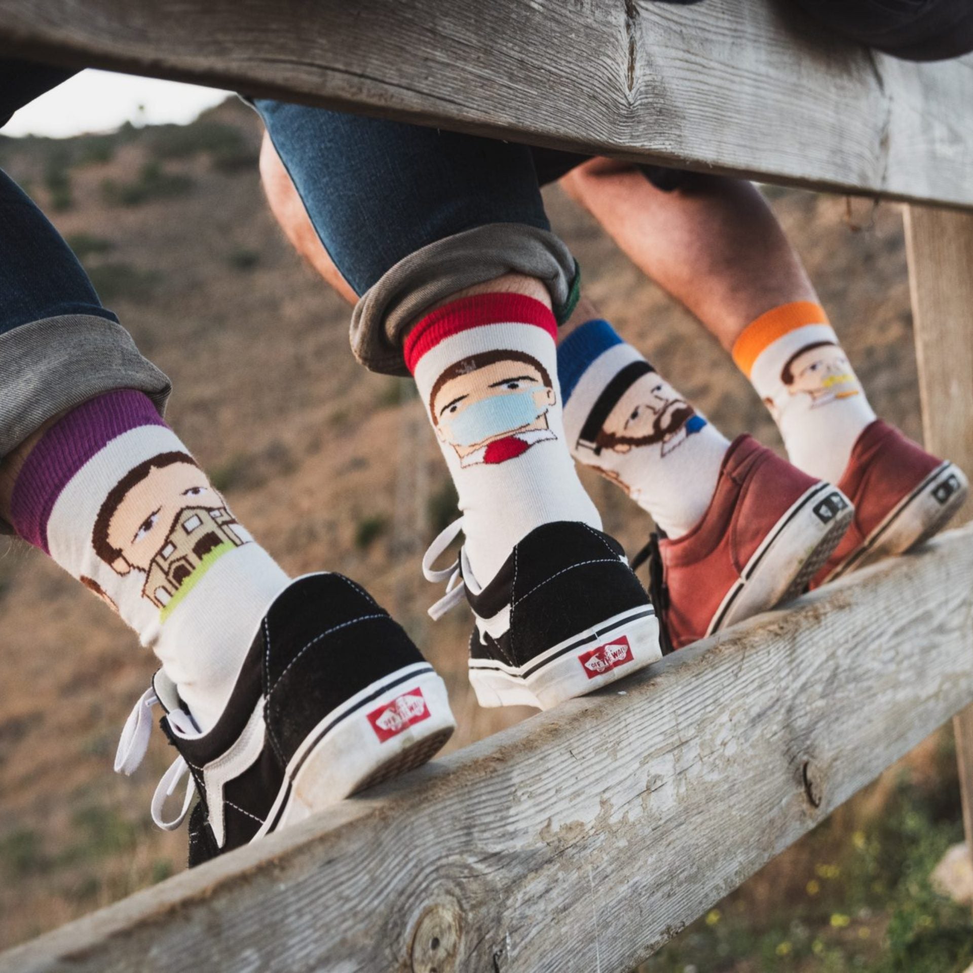 Calcetines políticos-Pablo iglesias-Pablo Casado-Albert rivera-Pedro Sanchez